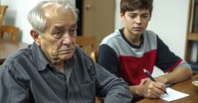 -Дедушка, оформи дарственную, пока не поздно. -Внук сдавливал ручку, готовый сразу подписать