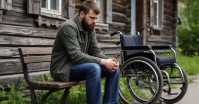 Супруг стал калекой, спасая жену, а она увезла его в деревушку и кинула там
