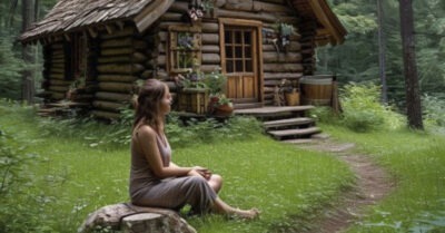 Муж заявил, что увезёт немощную жену к целительнице, а сам отвёз в избушку в лесу и бросил