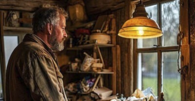 Убираясь в доме усопшей тещи, он отыскал коробку. Открыв её, он не смог поверить в увиденное