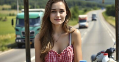 Купив на трассе молоко у бывшей уборщицы попавшейся на краже, директор конторы на следующий день сотворил невероятное…