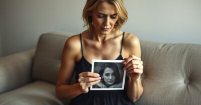 Люда сконфузилась: на фото был ее муж с абсолютно незнакомым ребёнком.