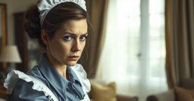 Горничная подсмотрела, что гости принесли хозяйке отравленные подарки, чтоб присвоить наследство