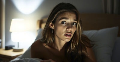 Проснулась ночью и не нашла мужа рядом. А затем подбежала к входной двери и потерять способность соображать.