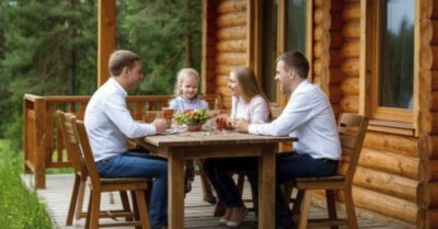 Я приехала на фазенду — и застала там чужую семью за моим любимым столом…