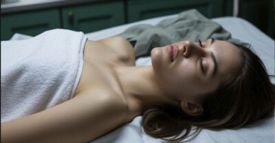 Придя в себя в холодном помещении морга, девушка из богатой семьи различила голос своего возлюбленного, явившегося для опознания… И лишь осознав, что её ожидает.