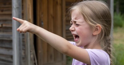 Девочка в слезах тянула руку к сараю: «Там моя мамочка!» Открыв дверь, полицейские почувствовали, как у них кровь застыла в жилах.