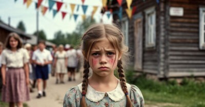 Её прогнали с дня рождения из-за старого платьица, чуть позже готовы были ей ноги целовать