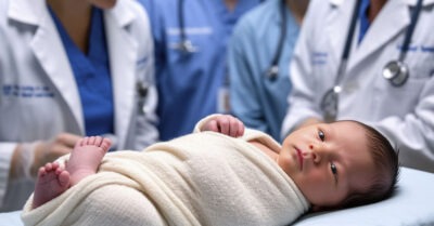 Медики не могли отвести взгляда от новорождённого, но уже через минуту их ждал неожиданный момент, который оставил у всех присутствующих мурашки по коже.