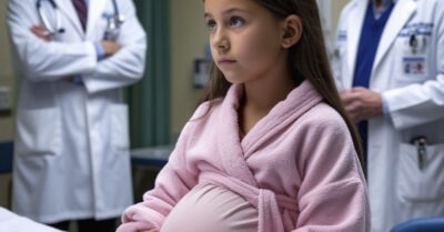 Отчим привез в клинику 10-летнюю падчерицу с громадным животом — медики побелели осмотрев ее