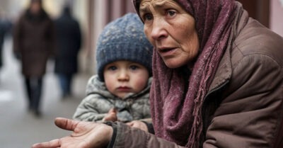 Оказала помощь нищенке, а потом увидела кулон, который полностью перевернул её жизнь…