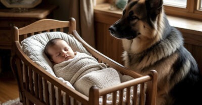 Собака каждую ночь угрожающе скалилась на малыша. А когда родители поняли истинную причину её поведения, их жизнь изменилась навсегда.