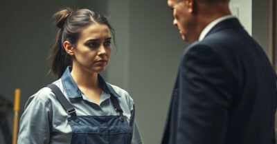 Уборщица получила от шефа неприличное предложение, но деньги были нужнее