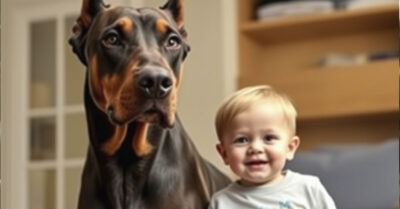 Мать не побоялась оставить ребёнка с собакой, которую жестоко избивали в прошлом. И только когда пес бросился на защиту малыша, она поняла, насколько ошибалась в нём.