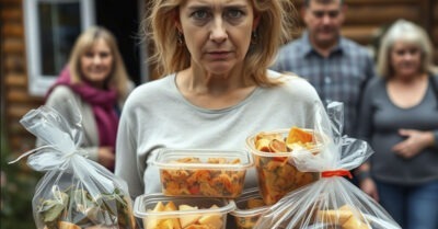 — Я вам объедки с собой запаковала, всё, как вы обожаете! Вы же к нам на дачу за этим приезжаете, а не для того, чтобы подсобить?