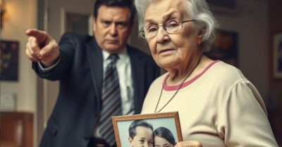 Директор кабака приказал прогнать убогую бабульку, но когда увидел фото ребенка у нее в руках — упросил задержаться