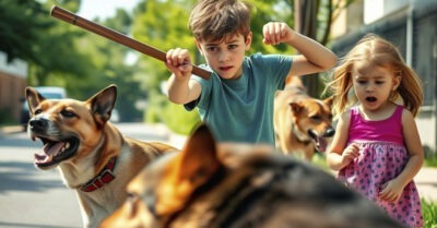 Четырнадцатилетний мальчик спас семилетнюю девочку от бешеной собаки. Его поступок потряс весь район.
