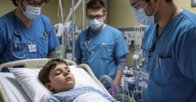 Семилетнего мальчика-сироту собирались отключить от аппаратов жизнеобеспечения, но в самый последний момент он прошептал несколько слов.