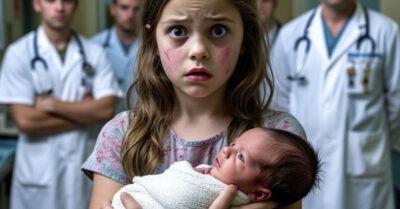 10-летняя девочка вбежала в больницу с новорождённым на руках и произнесла три фразы, потрясшие присутствующих до глубины души!