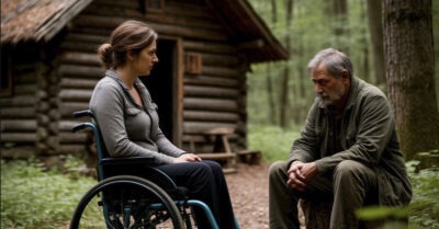 Он сказал, что везёт меня на реабилитацию, но просто бросил в лесу — я осталась одна в инвалидном кресле