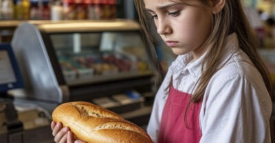 Она стащила буханку хлеба прямо с полки магазина. А когда кассир узнал причину, его взгляд на ситуацию кардинально изменился.