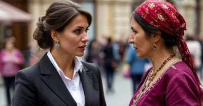 Вдова торопилась на работу, но голос цыганки, сказавшей несколько слов, заставил её замереть на месте — сердце сжалось от необъяснимого холода.