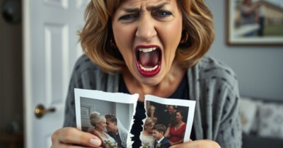 — Свекровь разорвала мой свадебный альбом и процедила сквозь зубы: «Твои слёзы лучше вымоют пол, чем любая тряпка».