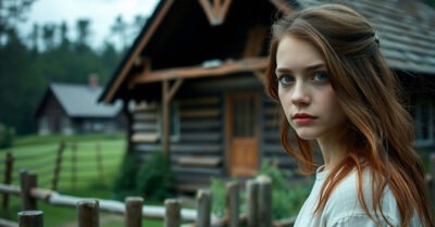 Дедушка оставил мне в завещании трухлявый дом в околице, а когда я зашла внутрь дома, обмерла…