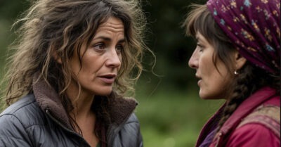 Торопясь домой по УДО, она уступила место в автобусе старой гадалке… И только коснулись её пальцы ладони, как будто молния пробежала между ними…