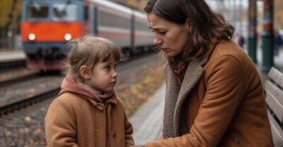 Соседки посоветовали матери отдать дочь в детский дом, чтобы хоть как-то выжить. В отчаянии женщина ушла с ребенком на вокзал после того, как муж выставил их из дома.