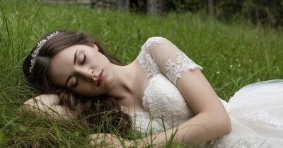 Незнакомка в свадебном платье лежала в лесной глубинки — невообразимая находка лесоруба