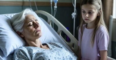 К жене, которой оставалось жить совсем немного, в палату прибежала маленькая девочка и попросила быть ей мамой. А её супруг уже собирал вещи и планировал улететь в другую страну.