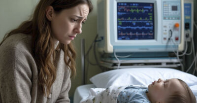 Супруга родила хворого сынишку. Муженёк со свекрухой вышвырнули их: у них в роду такого быть просто не может