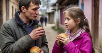 Побаловал беспризорную девочку ватрушкой, а спустя много лет опешил, когда узнал, кто оплатил лечение его любимой жены…