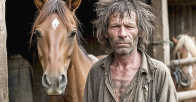 Миллионер подарил старую клячу бродяге, чтобы унизить его… Но уже на следующий день