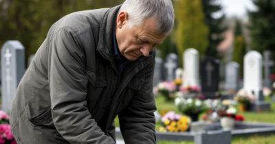 Старик убирал могилу сына, когда пёс начал яростно рыть землю. То, что они нашли, перевернуло историю всего села…