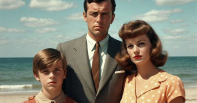 После похорон жены, опустошённый горем отец взял сына к морю, чтобы отвлечься. «Папа, смотри, мама с нами!» — дрогнув от этих слов, мужчина почувствовал, как кровь стынет в жилах.