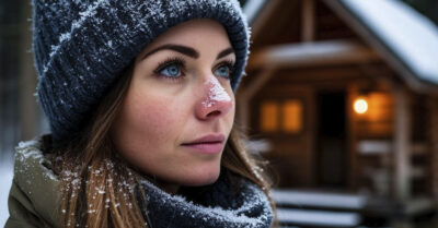 Санитарка отправилась в глухомань и там приютила в мороз затворника. Выскочив спозаранку во двор, она застыла в испуге