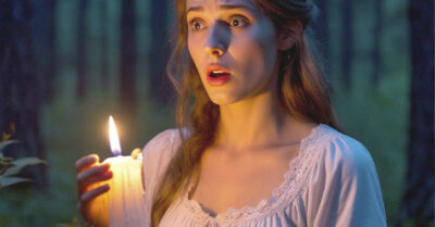 По ночам супруга убегала в ельник. Муж проследил за ней и оцепенел от узренного