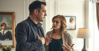 — Да я лучше прокажённого буду обнимать, чем с твоей мамкой за один стол сяду! — прохрипела я, когда муженёк в очередной раз затребовал съездить