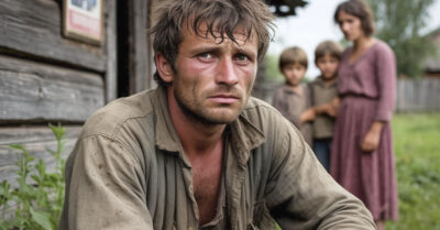 Деревенский блаженный каждый вечер стучится в дом к разведённой соседке с двумя детьми — все думали, что он святой… Но когда однажды ночью хозяйка открыла дверь