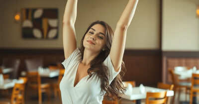 Владелец ресторана взял уборщицей бродячую с сыном. Включив камеры слежения, он узрел, что она вытанцовывает