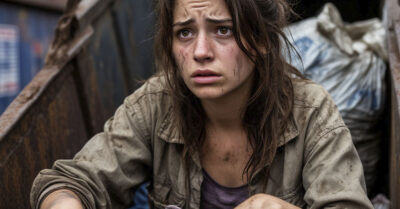 ЖЕНА С ПОМОЙКИ.