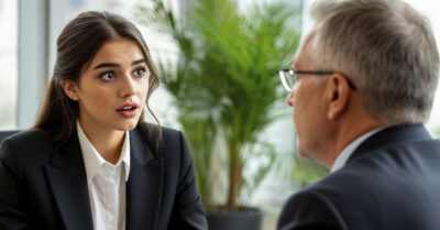 Она пришла на собеседование, а на столе начальника увидела своё фото… Когда правда вскрылась, девушка сделала то, о чём никто не догадывался!