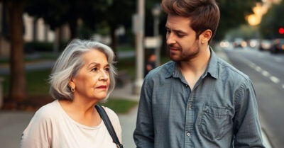 Рискуя собой, бабушка защитила мужчину от бандитов. А когда присмотрелась — у неё подкосились ноги.