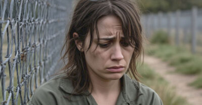 Лагерницу по приказу доставили к начальнику бабской колонии. Выбравшись из кабинета, она едва переставляла ноги