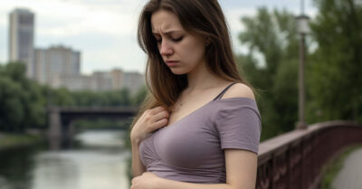 Беременная студентка стояла на краю моста, готовая прыгнуть… Но внезапный детский крик заставил её обернуться — и то, что она увидела, изменило всё!