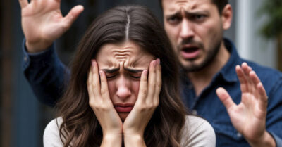 — Поблагодари, что я тебя взял, — орал муж, — кто ещё тебя, ПОРЧЕНУЮ, захочет? Сколько мужчин ты через себя пропустила, пока до меня дошла?