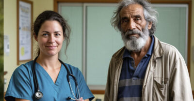 Супруга врач подсобила раненому бомжу на улице, и брезгливый муж прогнал её. А через год очутился на её столе