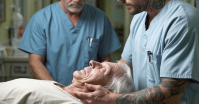 Когда хирург увидел лицо пациента, которого медсестры называли „безнадёжным“, он приказал срочно готовить операционную… Вот почему